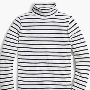 Printed Tissue Turtleneck - J.Crew Factory - Size L